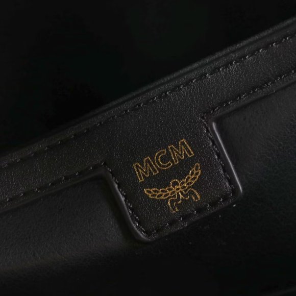 MCM Stark Side Stud Medium Backpack in Pink Visetos Canvas - Picture 5 of 6